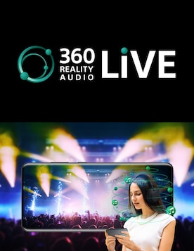 ภาพมือถือที่แสดงให้เห็น 360 Reality Audio Live