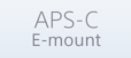 E-mount APS-C